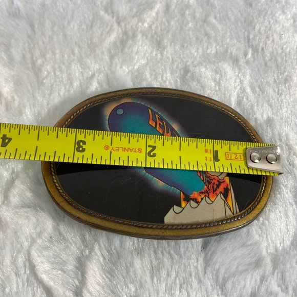 Vintage 1977 Led Zeppelin Belt Buckle - Picture 3 of 5